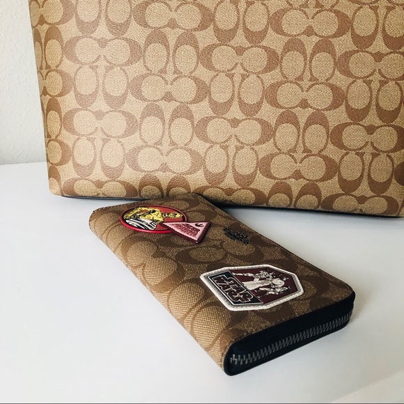 COACH STAR WARS PATCHES TOTE & WALLET SET NWT - Picture 5 of 8